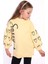 Toontoy Kız Çocuk Baskılı Balon Kol Sweatshirt 1