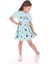 Toontoy Kız Bebek Ladybug Girl Uğur Böcek Baskılı Elbise 1