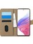 Samsung Galaxy A53 5g Kılıf Fabric Book Wallet Gold 1