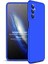 Samsung Galaxy M23 Kılıf Double Dip 360 Protective Mavi 1