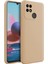 Matte Silicone Xiaomi Redmi 10C Kılıf Gold 1