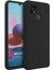 Matte Silicone Xiaomi Redmi 10C Kılıf Siyah 1