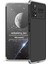 Xiaomi Poco X4 Pro 5g Kılıf Double Dip 360 Protective Siyah Gri 1