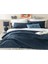 Easton Çok Amaçlı Tek Kişilik Yatak Örtüsü Takımı 160 x 220 cm Lacivert 1