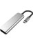 Pd Type C 5 in 1 60W Şarj Hdmi ve USB Çoğaltıcı Adaptör 2x Pd Type C 2x USB ve 1x 4K HDMI 1