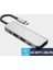 Pd Type C 5 in 1 60W Şarj Hdmi ve USB Çoğaltıcı Adaptör 2x Pd Type C 2x USB ve 1x 4K HDMI 4