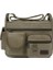 Erkek Moda Vintage Crossbody Satchel El Çantası Omuz Rahat Seyahat Çanta Okul Kitabı Messenger Çanta (Yeşil) (Yurt Dışından) 1