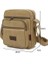 1 Adet Unisex Rahat Tuval Crossbody Çanta Omuz Çantası Messenger Çanta Spor Çantası Fermuar Kılıfı (Yurt Dışından) 2