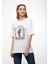 Kadın Oversize Arizona Baskılı T-Shirt 2