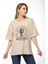 Kadın Oversize Arizona Baskılı T-Shirt 3