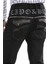 CD663 Nakışlı Işlemeli Erkek Siyah Jeans 5
