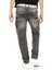 CDK111 Biker Jeans Kargo Cep Siyah Çocuk Pantolon 4