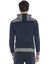 CL372 Kapşonlu Fermuarlı Çizgili Ince Spor Sweatshirt 5
