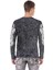 CL449 Siyah Yıkama Baskılı Ince Sweatshirt 4