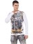 CL452 Taşlı Baskılı Beyaz Ince Sweatshirt 1