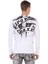 CL452 Taşlı Baskılı Beyaz Ince Sweatshirt 3
