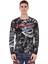 CL453 3 Boyutlu Siyah Erkek Sweatshirt 1
