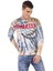 CL453 3 Boyutlu Kahverengi Erkek Sweatshirt 1