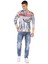 CL453 3 Boyutlu Kahverengi Erkek Sweatshirt 4