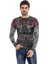 Cipo & Baxx CL455 Boya Baskılı Biker Sweatshirt 1