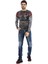 Cipo & Baxx CL455 Boya Baskılı Biker Sweatshirt 5