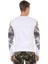 Cipo & Baxx CL488 Beyaz Kartal Baskılı Sweatshirt 3