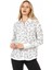 WH120 Taşlı Beyaz Bayan Gömlek 1