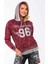 WL207 Taşlı Kapşonlu Tül Detaylı Bayan Sweatshirt 1