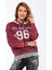 WL207 Taşlı Kapşonlu Tül Detaylı Bayan Sweatshirt 3