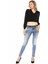 WP233 Crop Top Siyah Triko 4