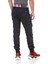 CD690 Mavi Kamuflaj Lastik Paça Kargo Pantolon 4