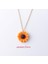 Zincir Yeni Ayçiçeği Küçük Daisy Çiçekler Charm Kolye 2mm (Yurt Dışından) 2