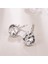 Swarovski'den Kristaller Yuvarlak Bella V Saplama Kadın Saplama Küpe (Yurt Dışından) 4