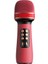 Bluetooth El Mikrofon Karaoke Ios Android Akıllı Tv Sistemi Için Çift Hoparlör Mıc Singing Mikrofonlar (Yurt Dışından) 1