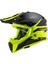Fast Evo Roar Mat Siyah-Neon Sarı Kask (Yeni Sezon) 1