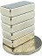 Neodyum Mıknatıs - 20X10X5 mm - Nikel Kaplama, N35 Kalite 10 Adet 3