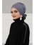 Ayşe Tasarım Çapraz Penye Bone,krem,b-14 2