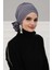 Ayşe Tasarım Çapraz Penye Bone,krem,b-14 3