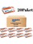 Lateks Pudrasız Muayene Eldiven S - Small 20 Paket 100'LÜ(KOLI) 2