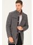 PLT8369 Dewberry Palto-Siyah-Gri 5