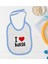 Kids I Love Bursa Tasarımlı Mavi Bebek Mama Önlüğü - Model 1 1