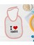 Kids I Love Venice Tasarımlı Pembe Bebek Mama Önlüğü - Model 1 1