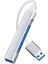 4 Port USB Hub USB 3.0 Ultra Slim USB Hub 4lü USB Çoklayıcı Alimunyum Kasa Ultra Ince USB Çoğaltıcı 2