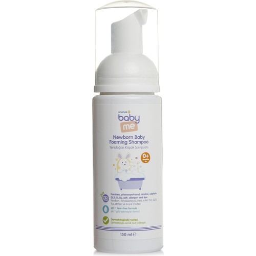 Baby&Me Yenidoğan Köpük Şampuan 150 ml