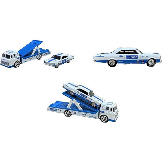 Hot Wheels Team Transport Premium 65 Ford Galaxie C 800 Fiyatı 4471