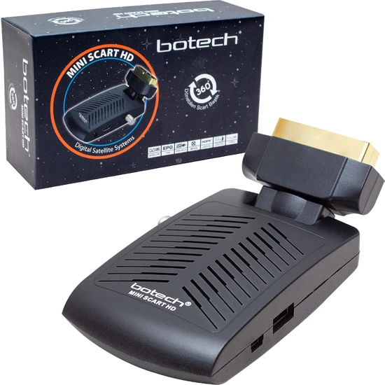 Botech Mini Scart + HDMI Uydu Alıcısı