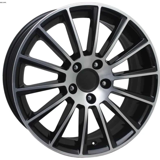 Emr EMR-DY137-01 7.5X17-5X112 ET45 66.6 Black Diamond Jant (4 Adet)