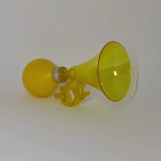 Ramdet Sarı Bisiklet Kornası Çocuk Bisikleti  Vak Vak Bisiklet Zili Bisiklet Havalı Kornası 15 cm