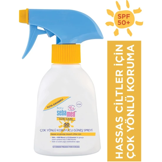 EKS Ticaret Sebamed Baby Sun Bebek Güneş Koruyucu Losyonu SPF50+ 200 ml