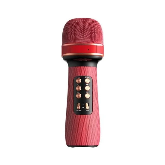 Xinh Bluetooth El Mikrofon Karaoke Ios Android Akıllı Tv Sistemi Için Çift Hoparlör Mıc Singing Mikrofonlar (Yurt Dışından)